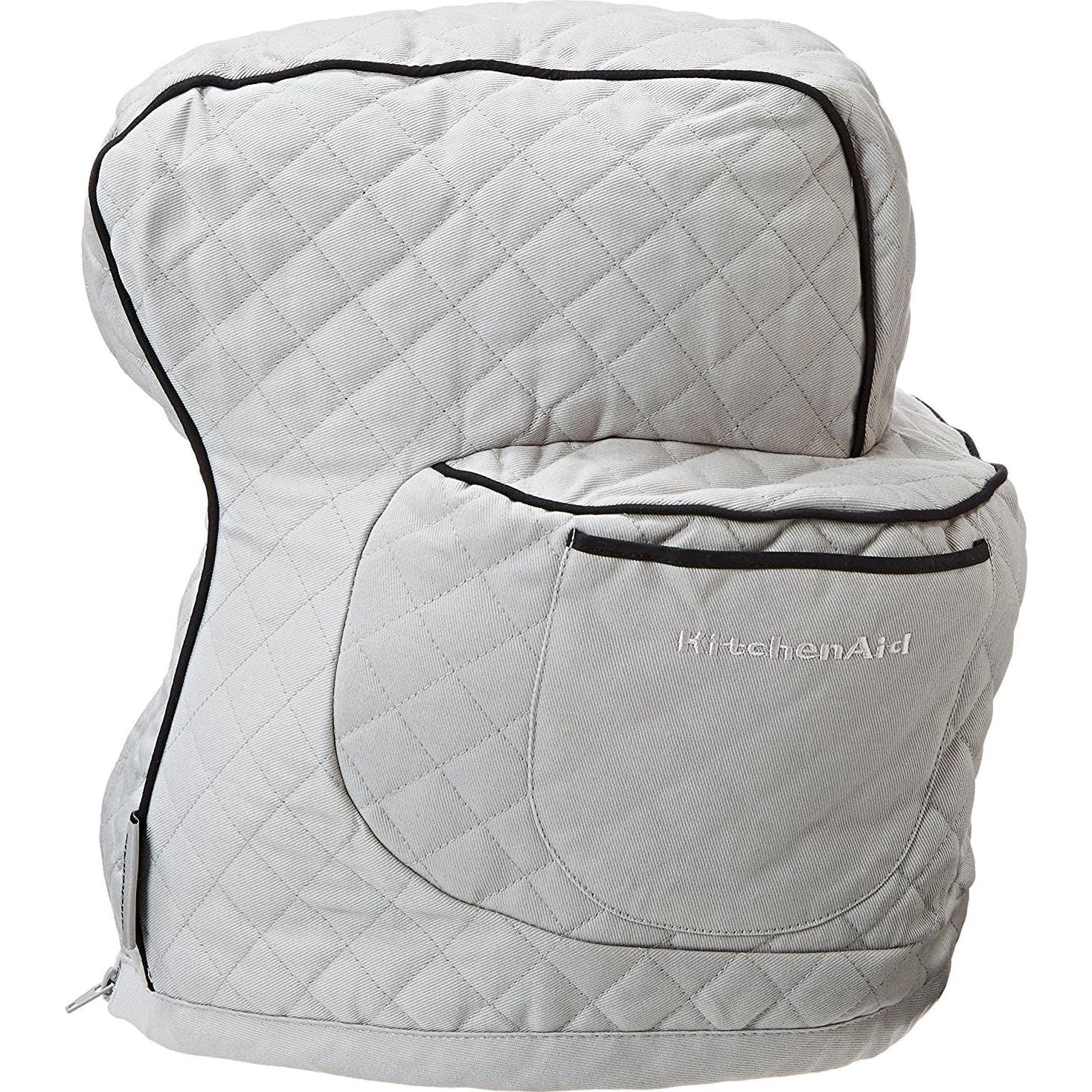 Cubierta Ajustada KitchenAid KSMCT1SF Escarcha Plateada