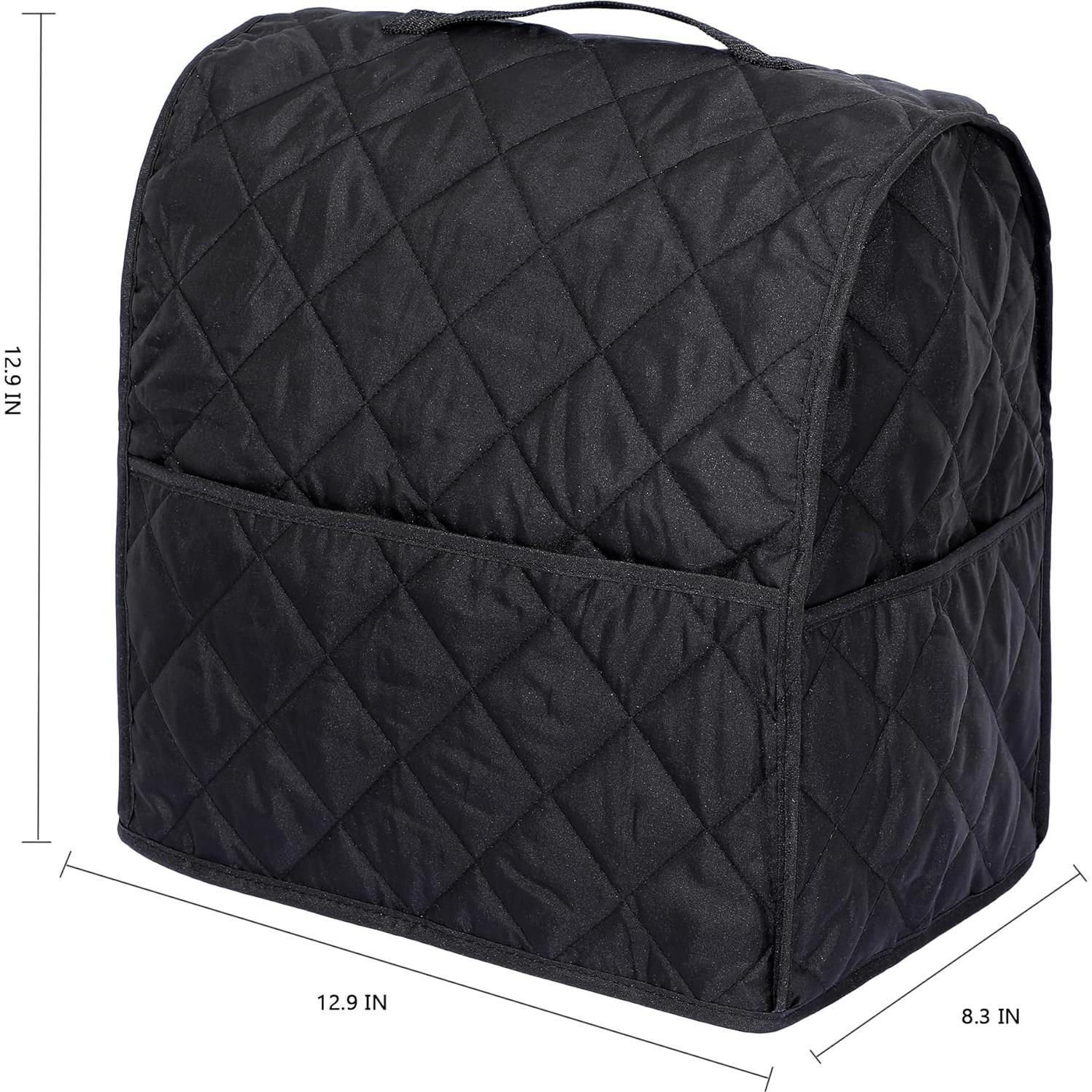 Cubierta para Batidora KitchenAid 3.5L BUBOSPER Negra con Bolsillos