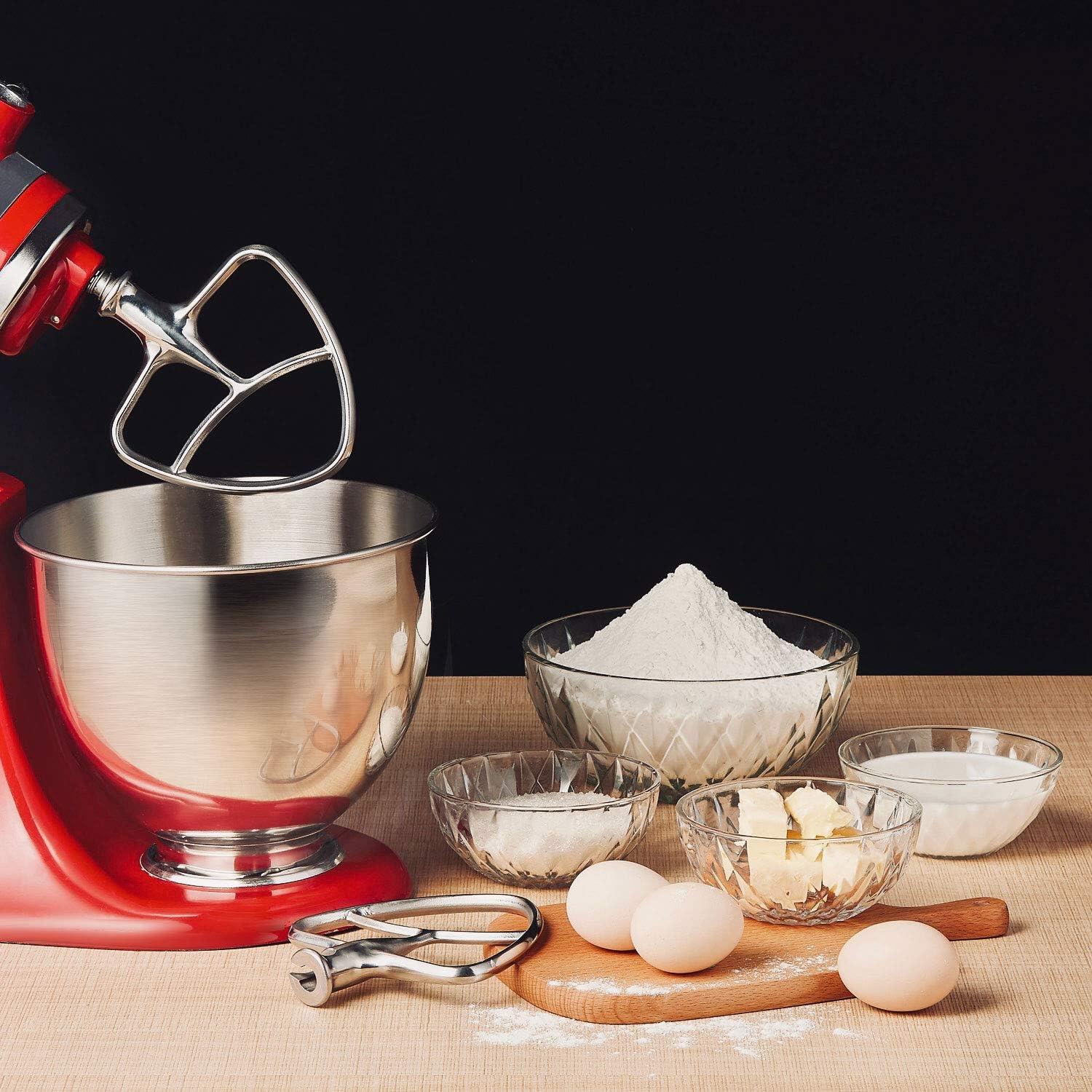 Batidor de Bisel Flexible Gvode Acero Inoxidable 4.5-5Qt KitchenAid