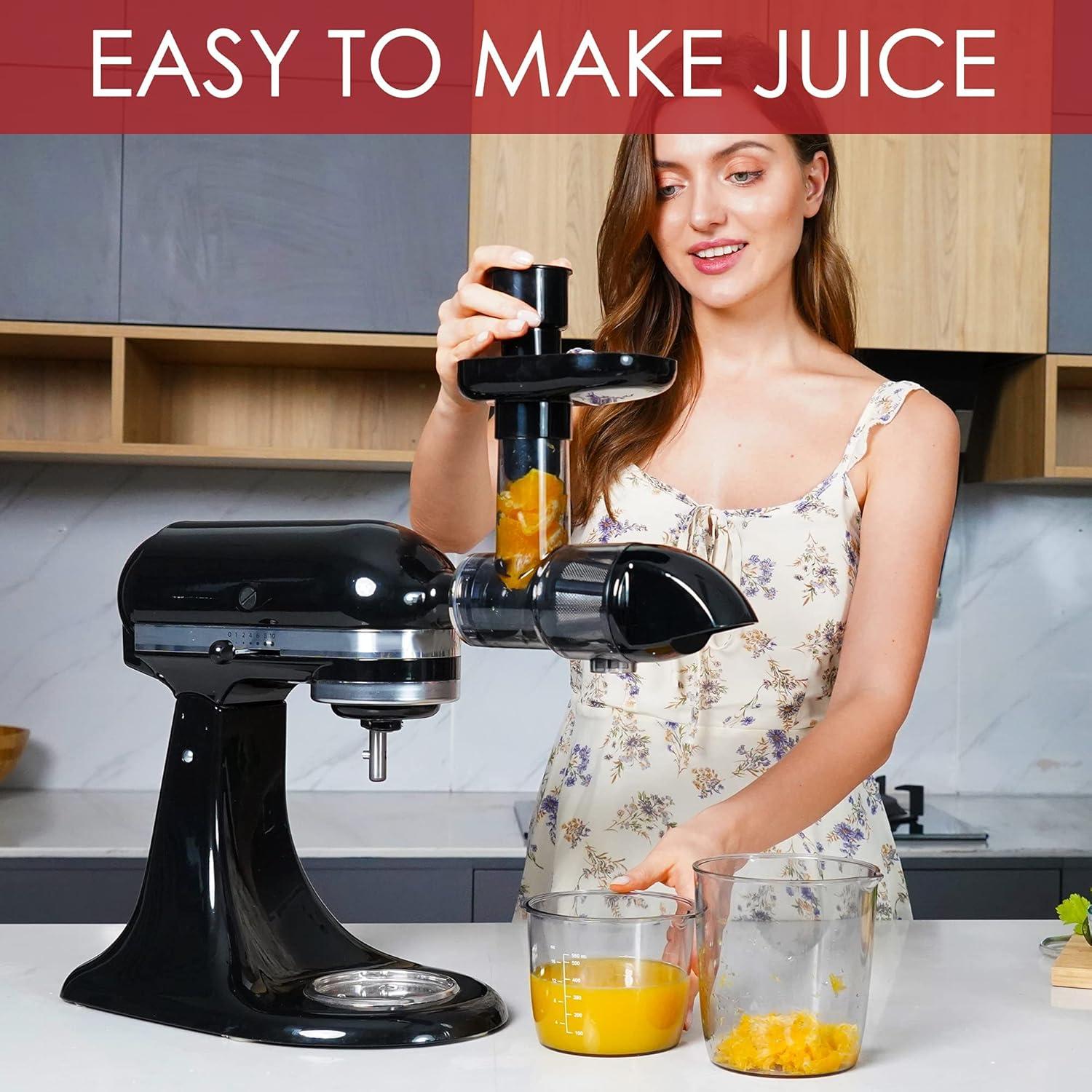 Extractor de Jugo Masticador KITOART para Batidoras KitchenAid