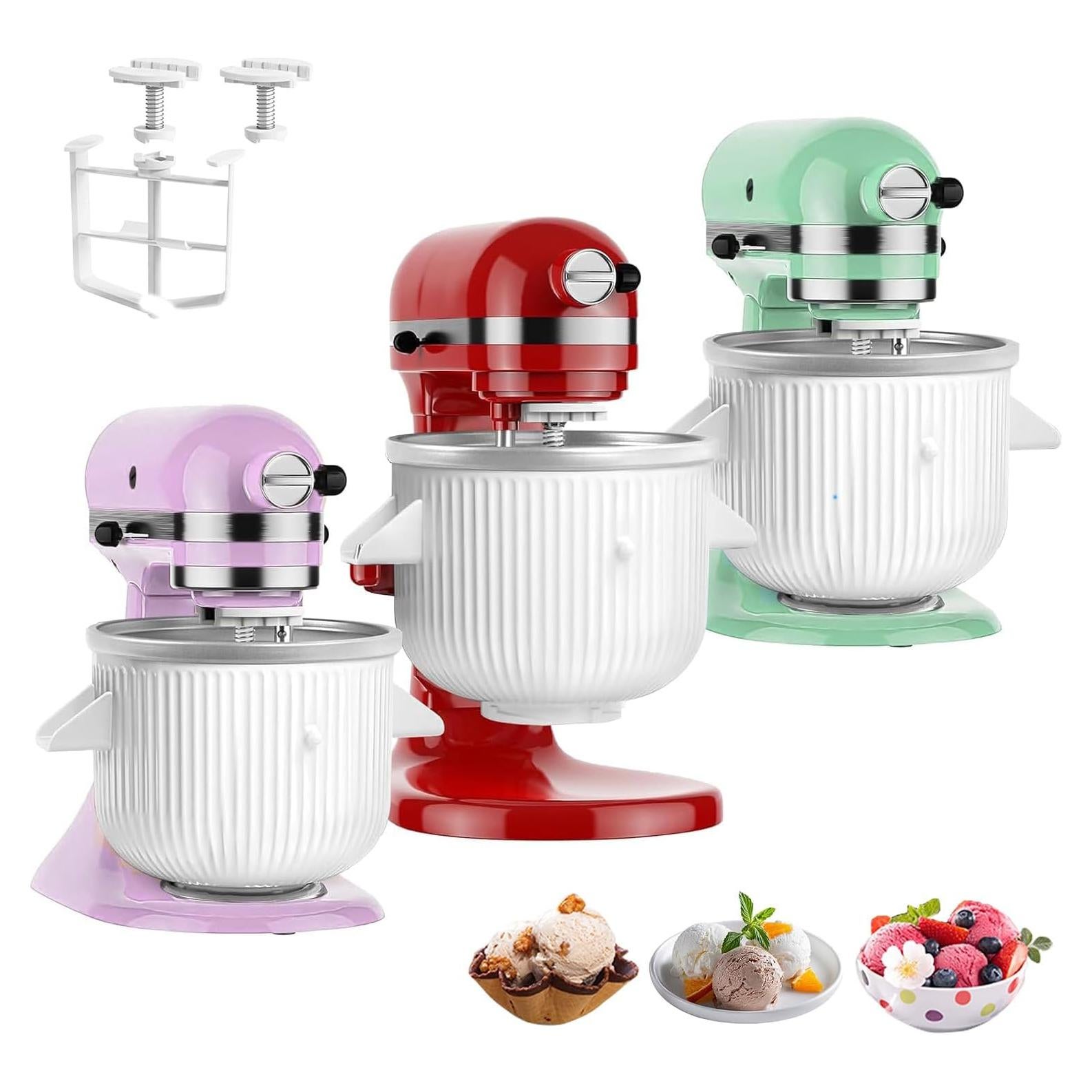 Accesorio para Hacer Helados GuanQiao 2QT para KitchenAid