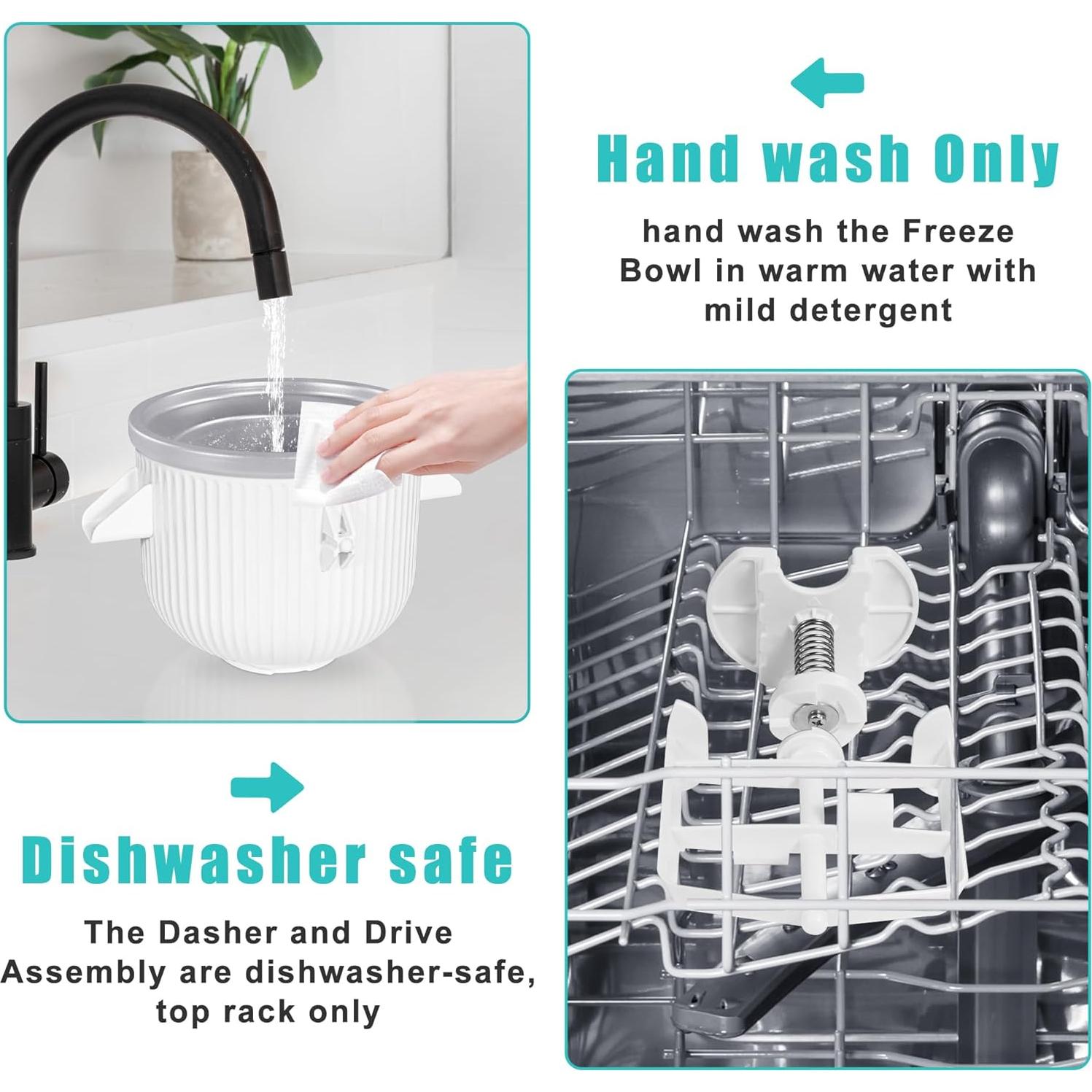 Accesorio para Hacer Helados KitchenAid 4.5QT - Tazón 2L