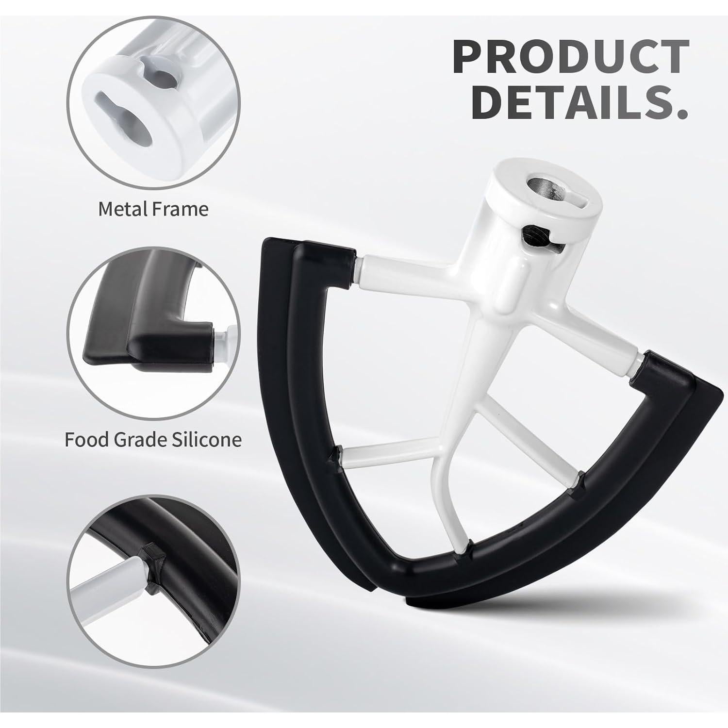 Batidor Flexible ABTER para Mezclador Kitchenaid 4.5-5QT