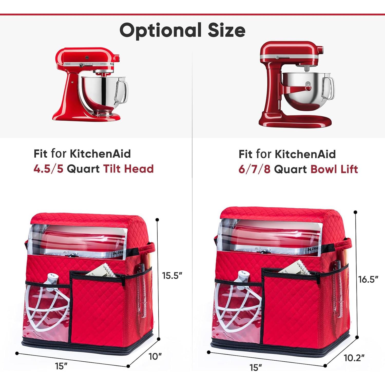 Funda para Batidora de Pie BAGSPRITE 6-8 Qt con Base Deslizante