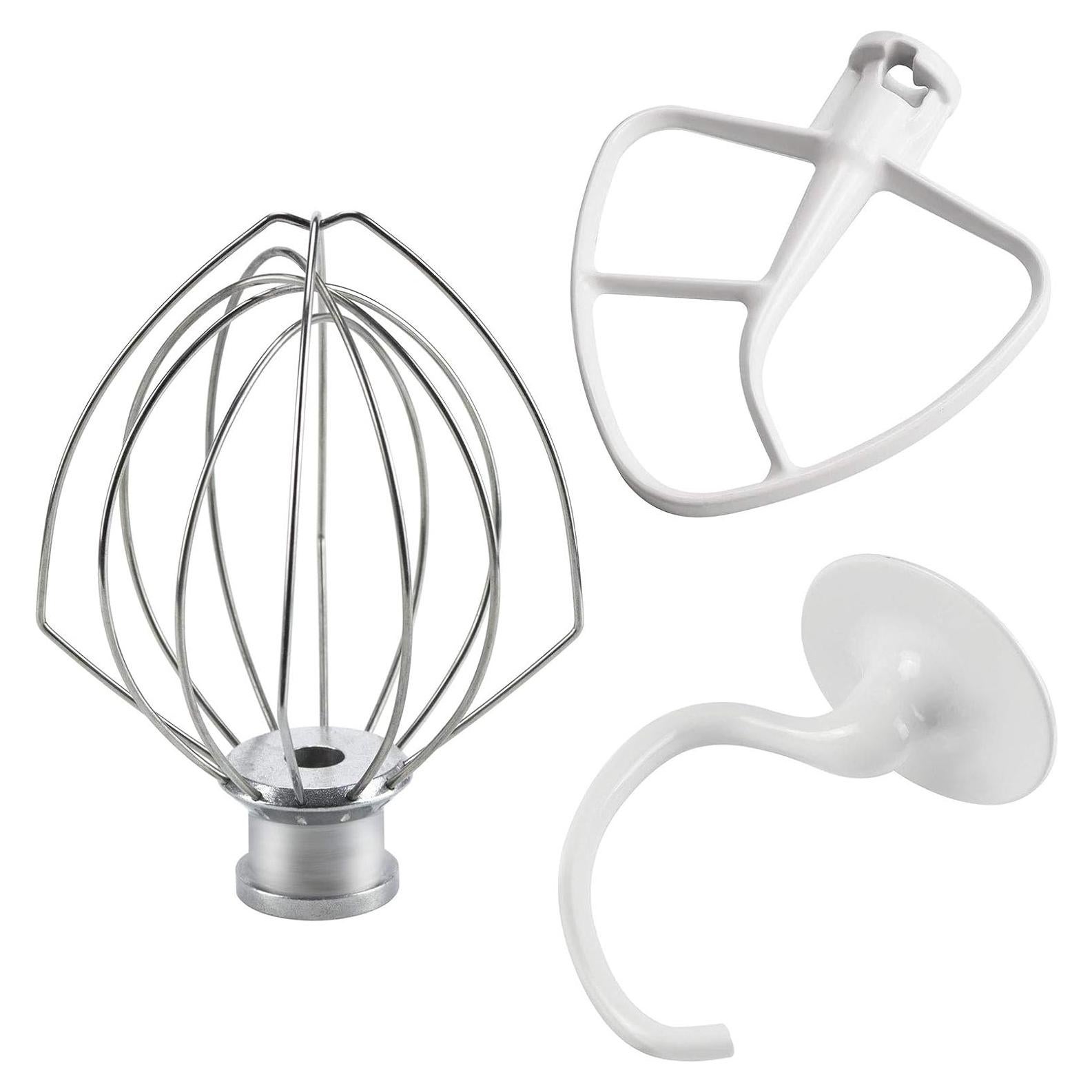 Accesorios para Mezcladores KitchenAid K45 - Gancho, Paleta y Batidor