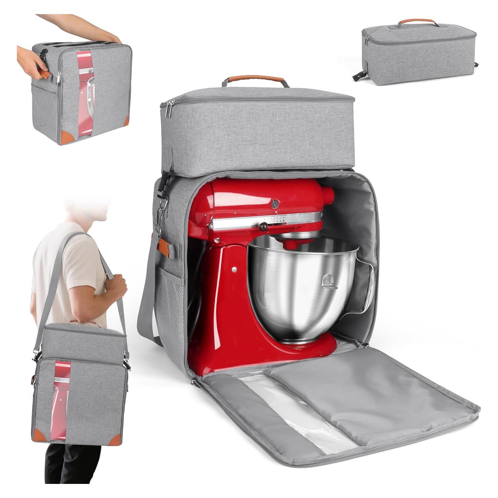 Cubierta para Batidora de Pie KitchenAid 4.5-5 Cuartos Gris