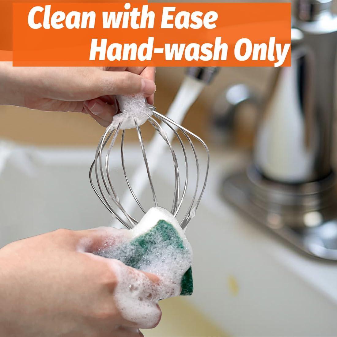 Batidor de Alambres de Acero Inoxidable KitchenAid K45WW 4.5/5 QT