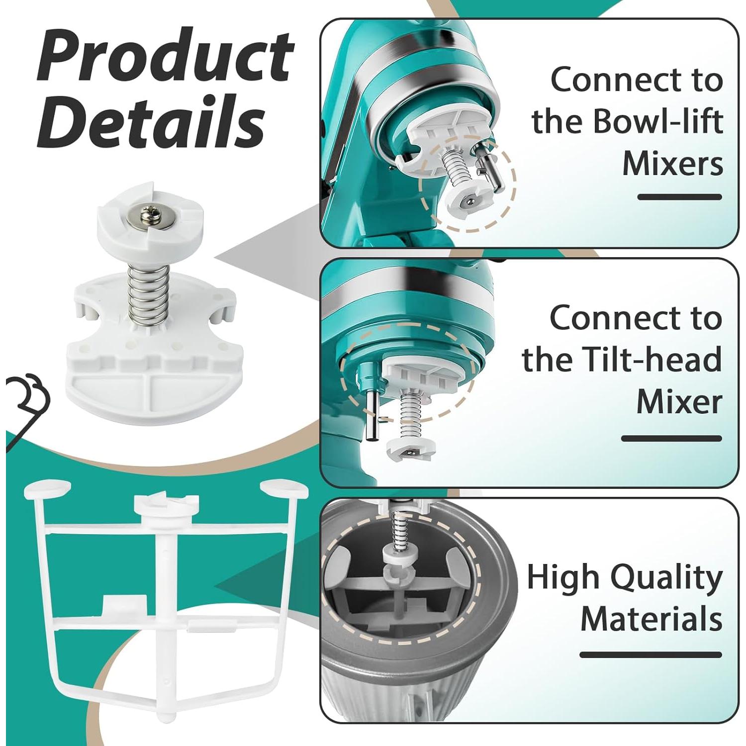 Conjunto de Transmisión y Paleta para Helados KitchenAid - 2 Pcs