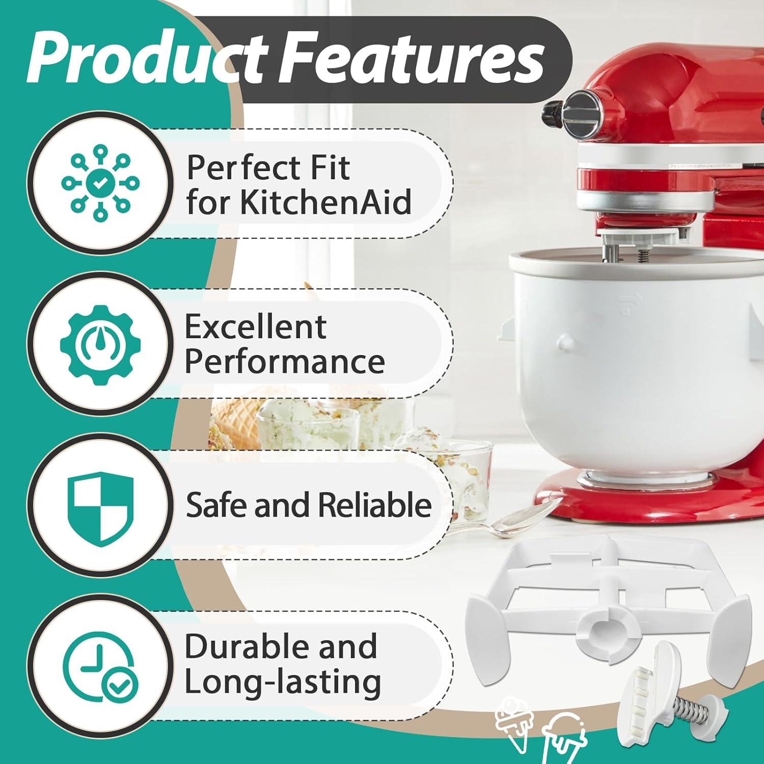 Conjunto de Transmisión y Paleta para Helados KitchenAid - 2 Pcs