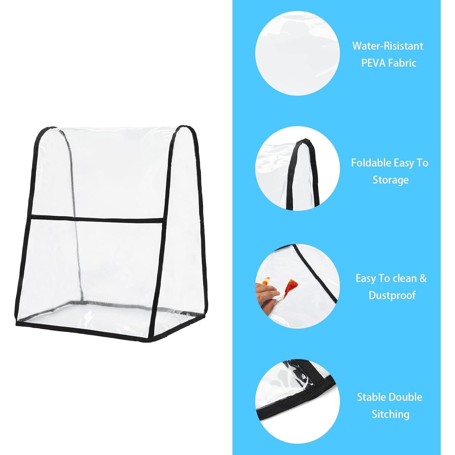 Cubierta Protectora para Mezcladora Kitchen Aid 30x30x40 cm