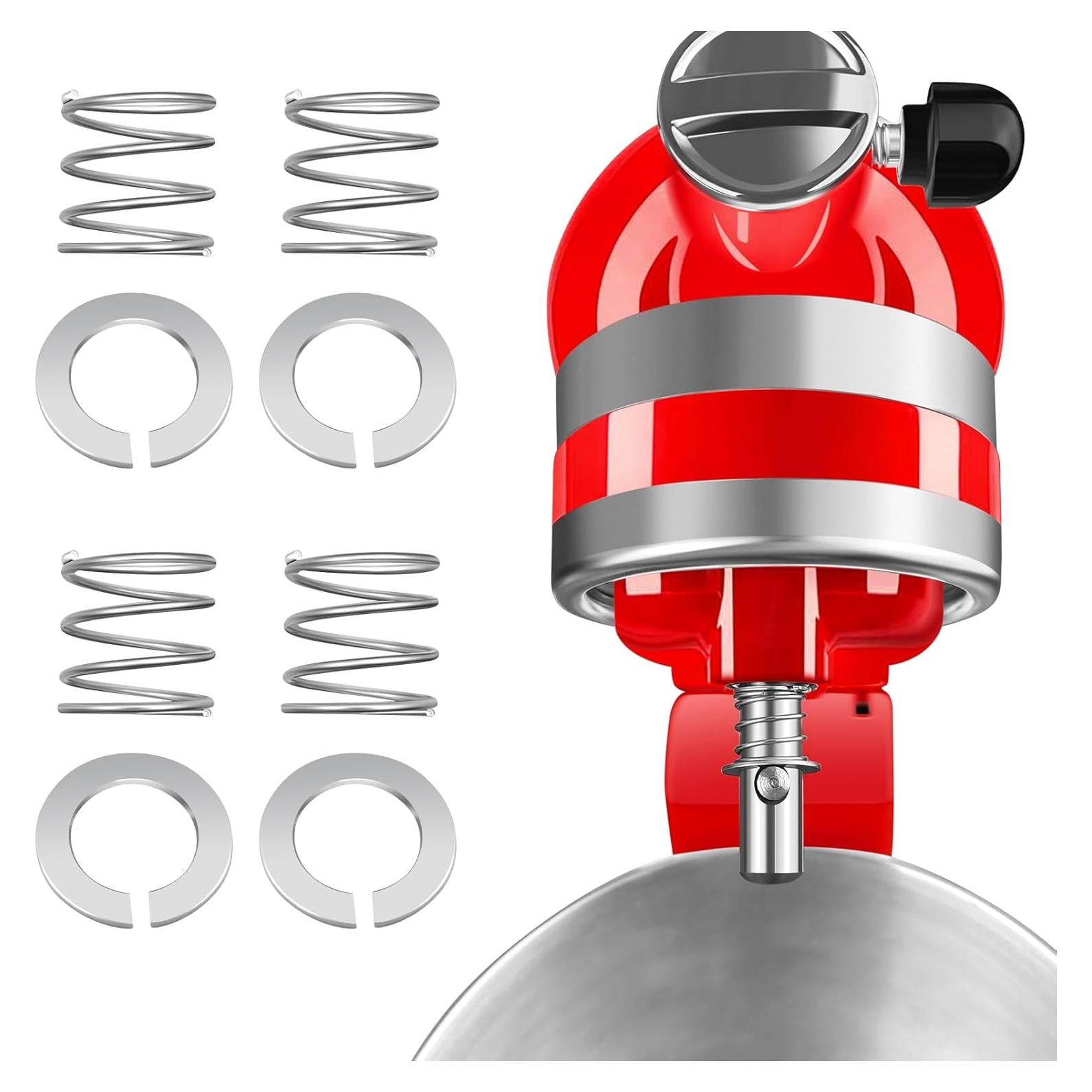 Kit de Resortes y Arandelas Kitchenaid - Acero Inoxidable, 4 Pzs