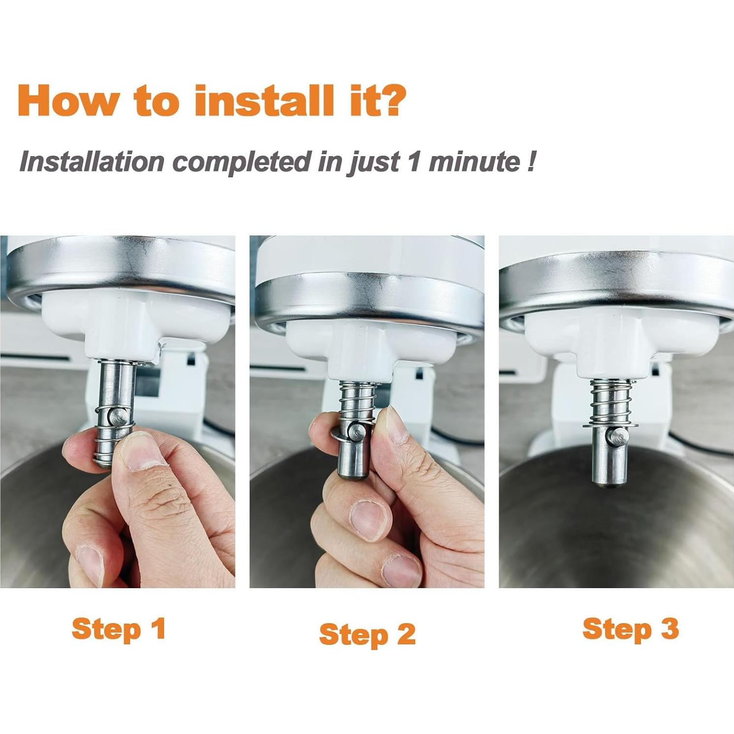 Kit de Resortes y Arandelas Kitchenaid - Acero Inoxidable, 4 Pzs