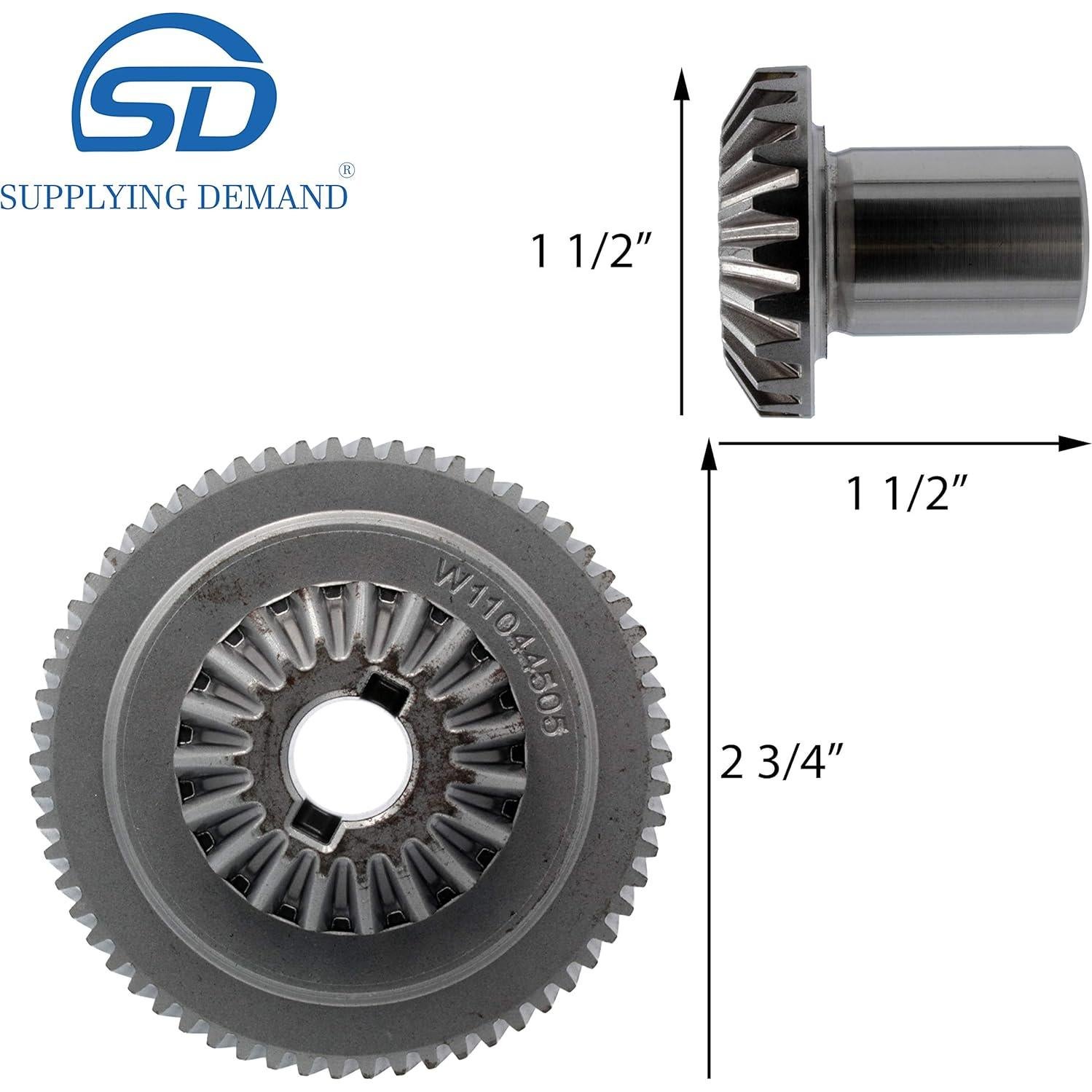 Reemplazo Engranaje Centro y Hub Batidora Suministro de Demanda