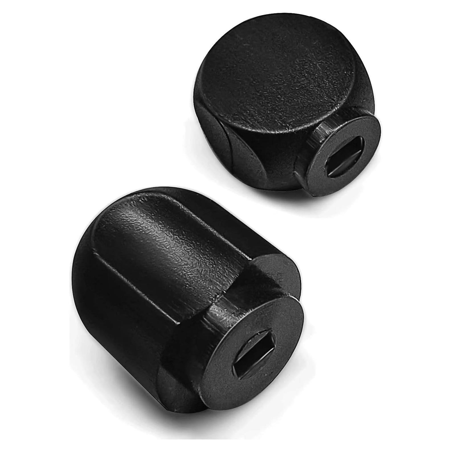 Repuesto perillas de control KitchenAid 2 piezas plástico negro