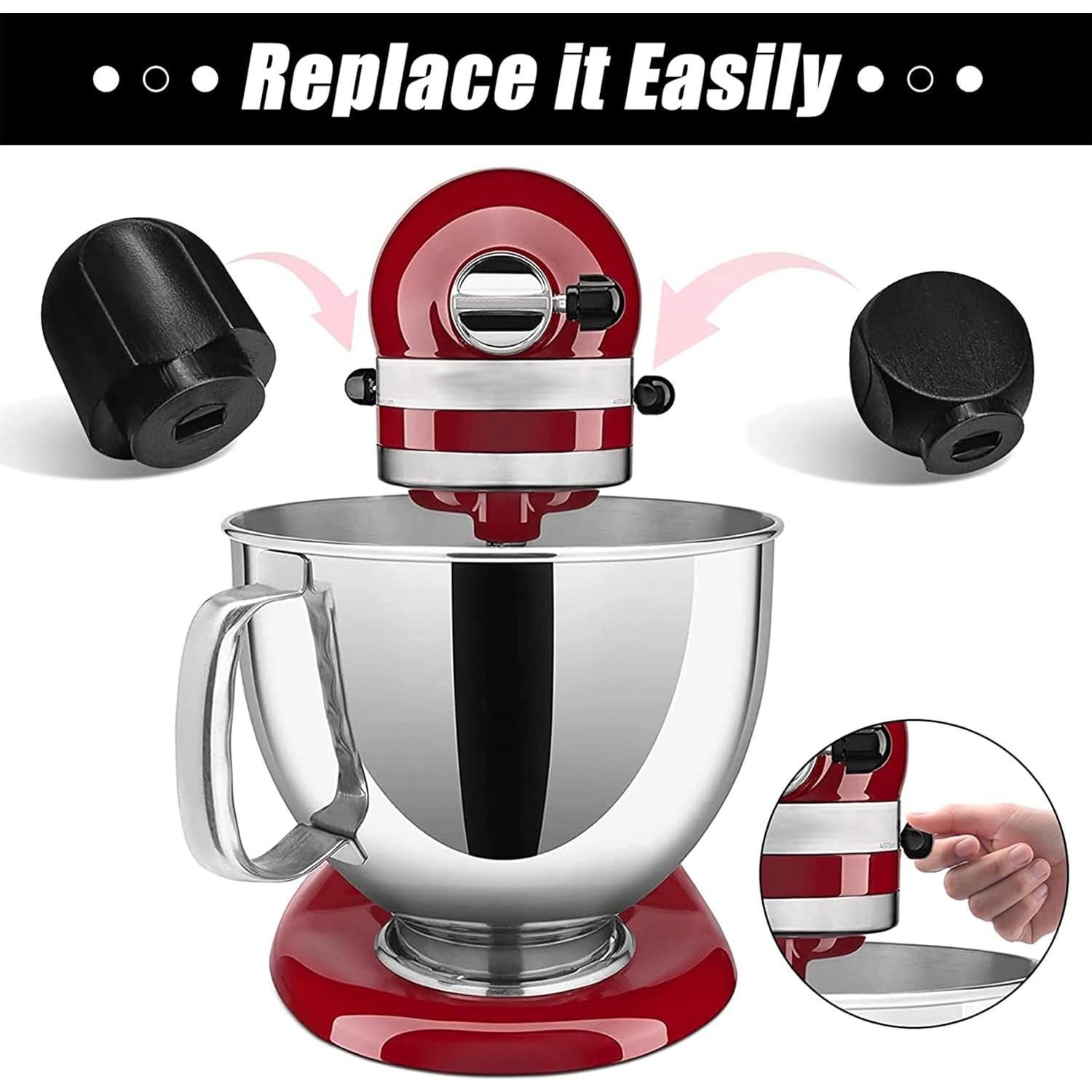 Repuesto perillas de control KitchenAid 2 piezas plástico negro