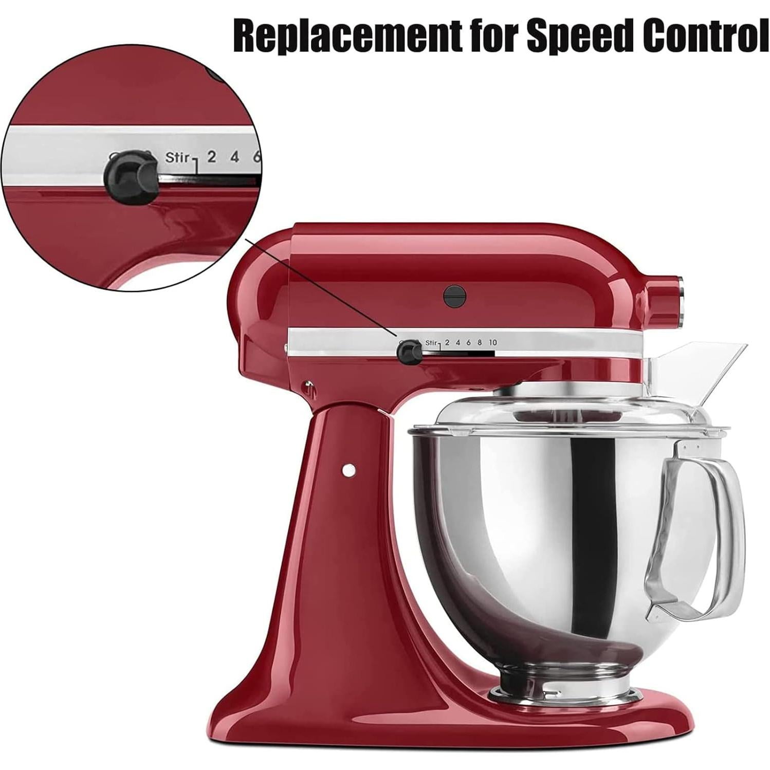 Repuesto perillas de control KitchenAid 2 piezas plástico negro