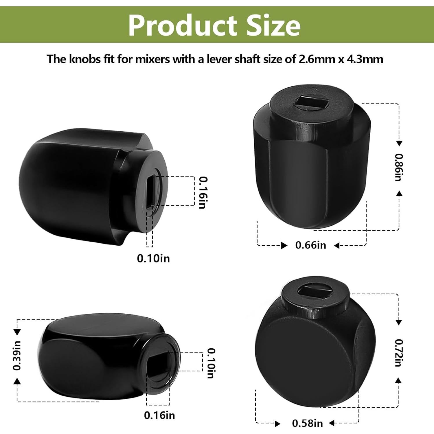 Repuesto perilla control velocidad KitchenAid 4.5QT a 6QT 2 Pack