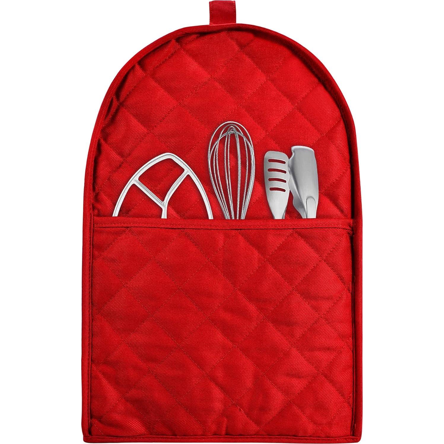 Cubierta para Batidora de Pie NALAN Rojo 6-8 Litros Algodón