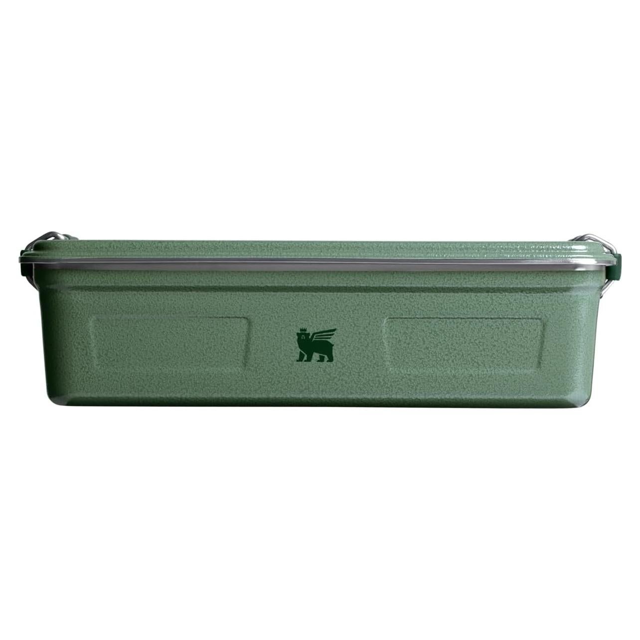 Caja Útil Stanley 4.2L Acero Inoxidable Verde Hammertone