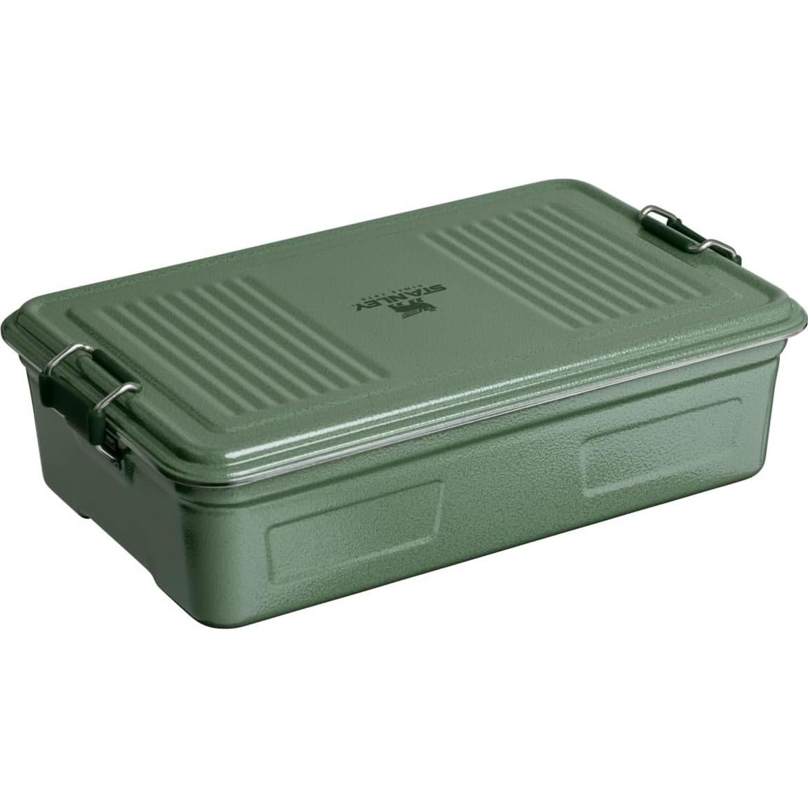 Caja Útil Stanley 4.2L Acero Inoxidable Verde Hammertone
