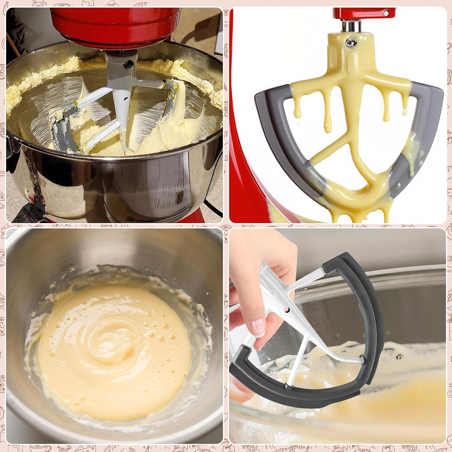 Batidor de borde flexible KitchenAid 6qt - Silicona antiadherente