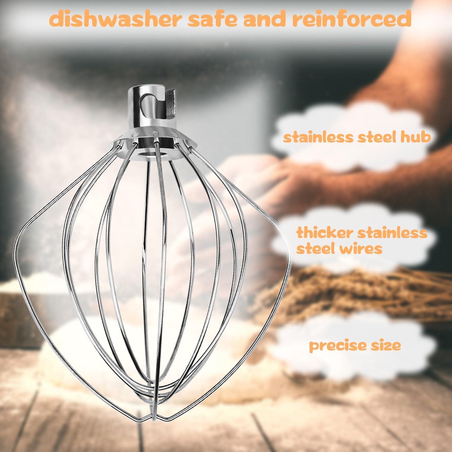 Batidor de Alambre KitchenAid K45WW Acero Inoxidable 4.5/5 QT