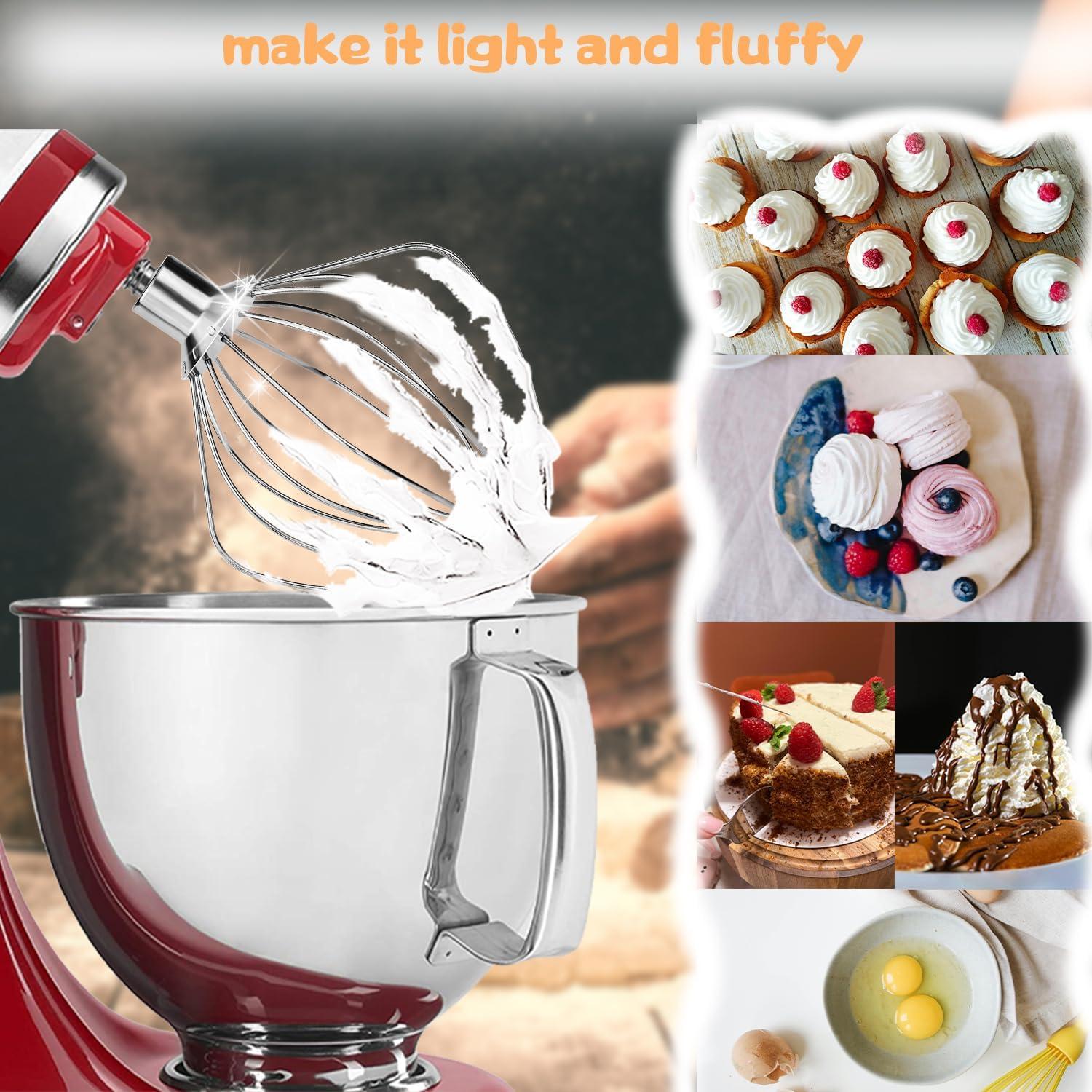 Batidor de Alambre KitchenAid K45WW Acero Inoxidable 4.5/5 QT