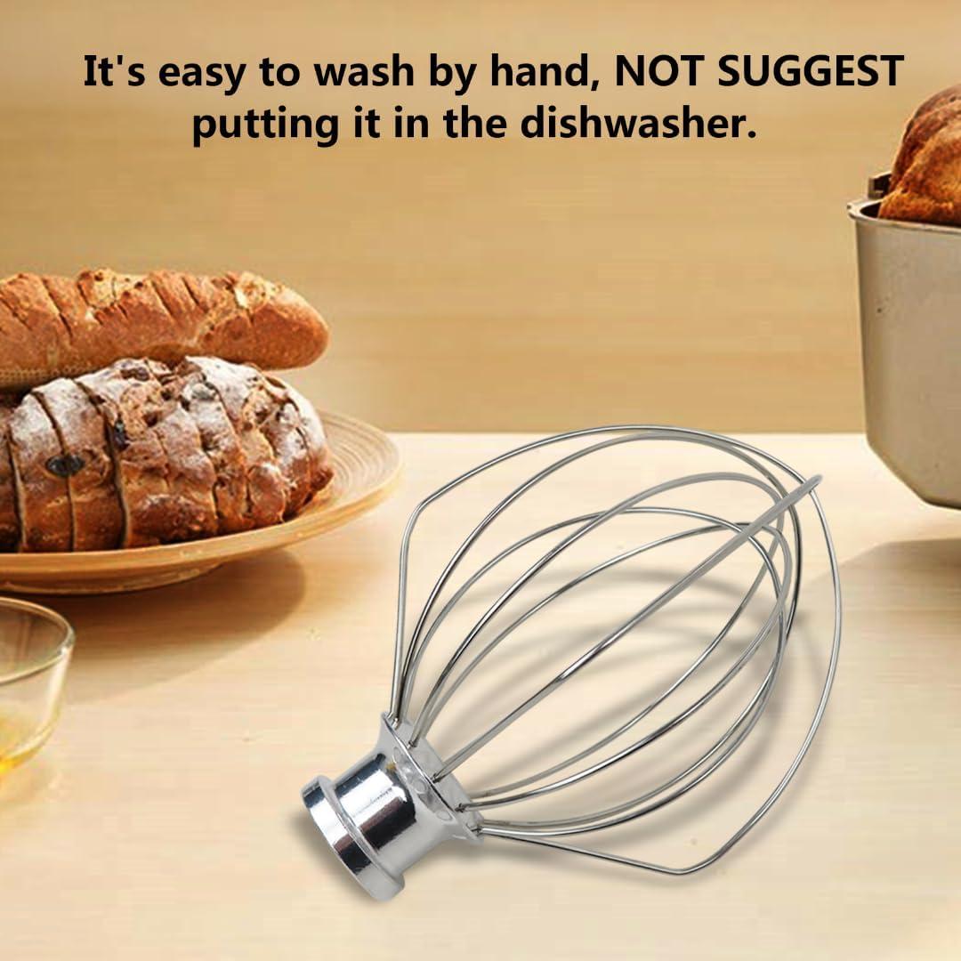 Batidor de Alambre Reemplazo KitchenAid KSM150 Acero Inoxidable