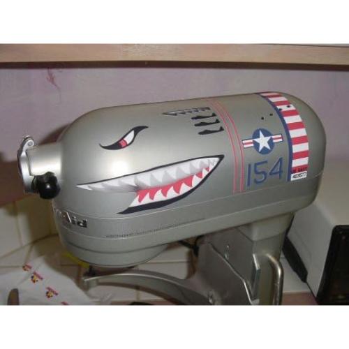 Kit Calcomanías Mezclador Avión Tiburón FlameKA 30 Piezas