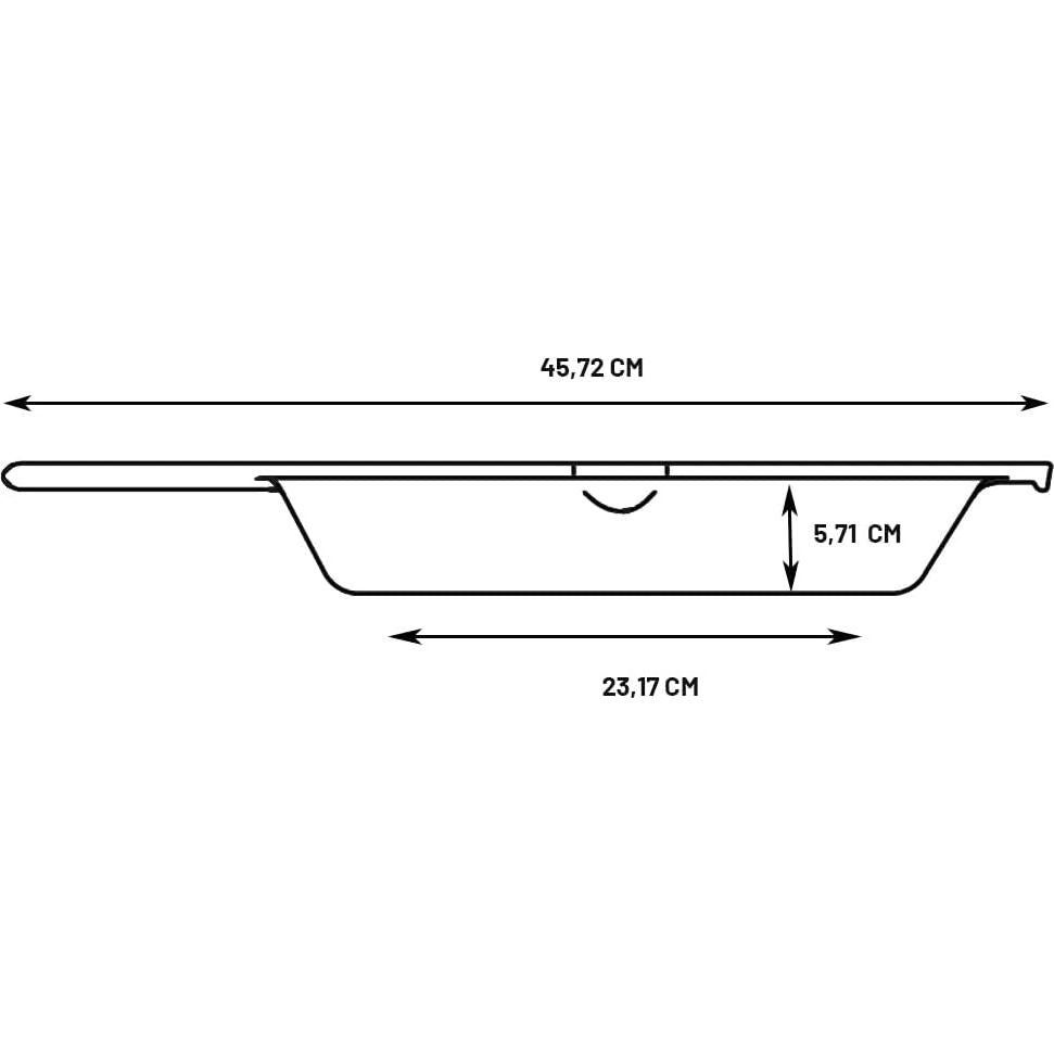 Sartén de Hierro Fundido Lodge 30 cm con Mango de Silicona Roja