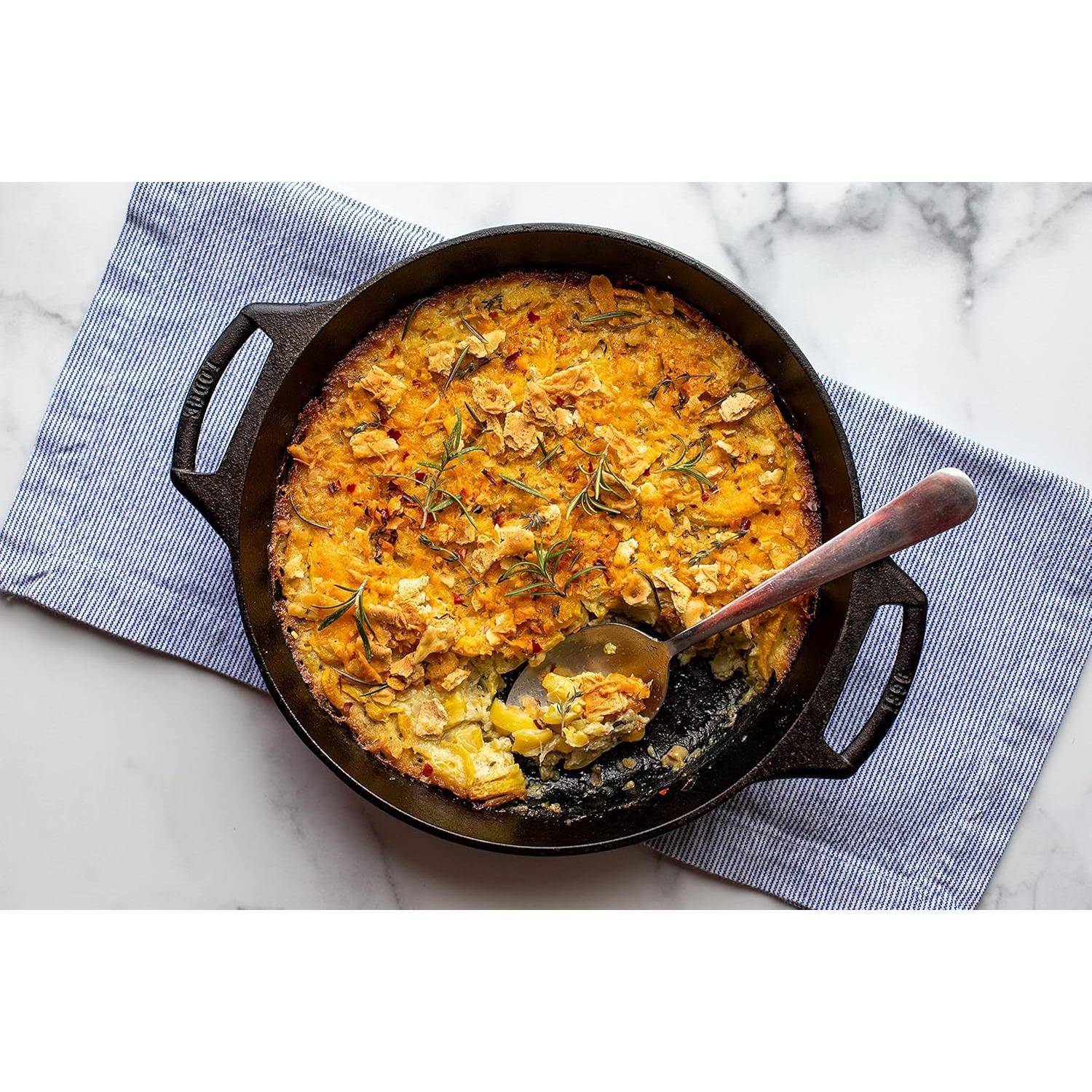 Sartén para Hornear Lodge 10.25" Hierro Fundido Sazonada