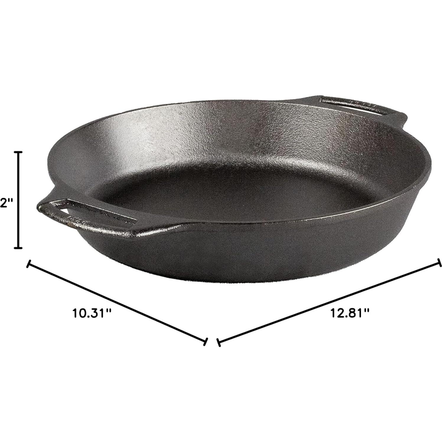 Sartén para Hornear Lodge 10.25" Hierro Fundido Sazonada