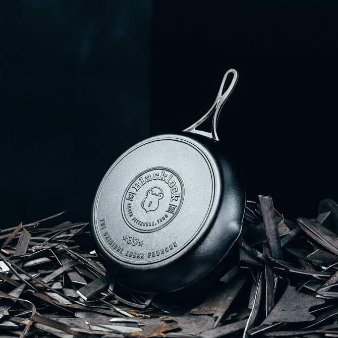 Sartén de Hierro Fundido Lodge Blacklock 30 cm Triple Sazonada
