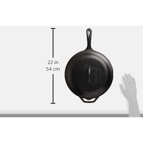 Sartén Profunda Lodge Hierro Fundido 5 Cuartos Pre-Sazonada