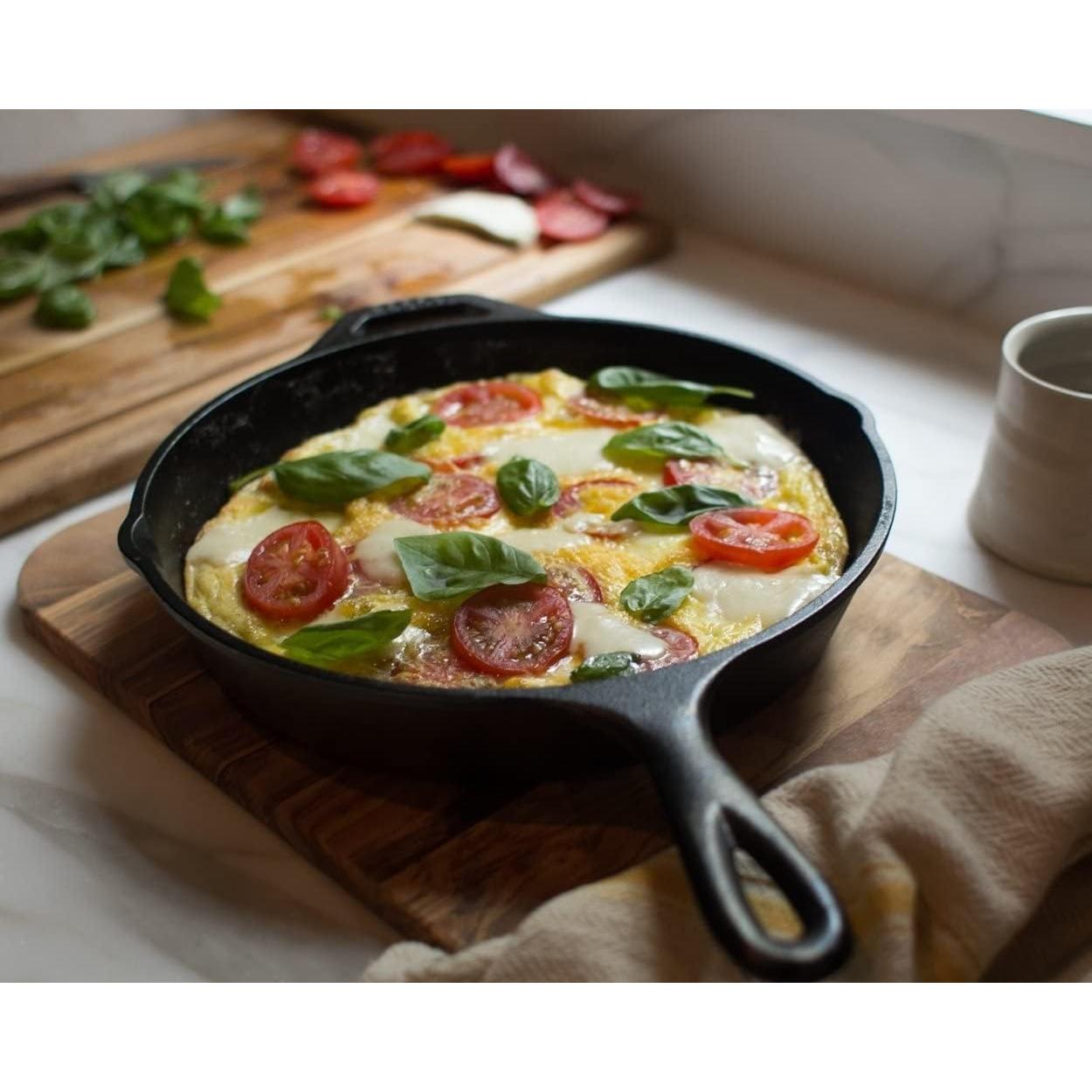 Sartén de Hierro Fundido Lodge 20 cm, A Prueba de Horno