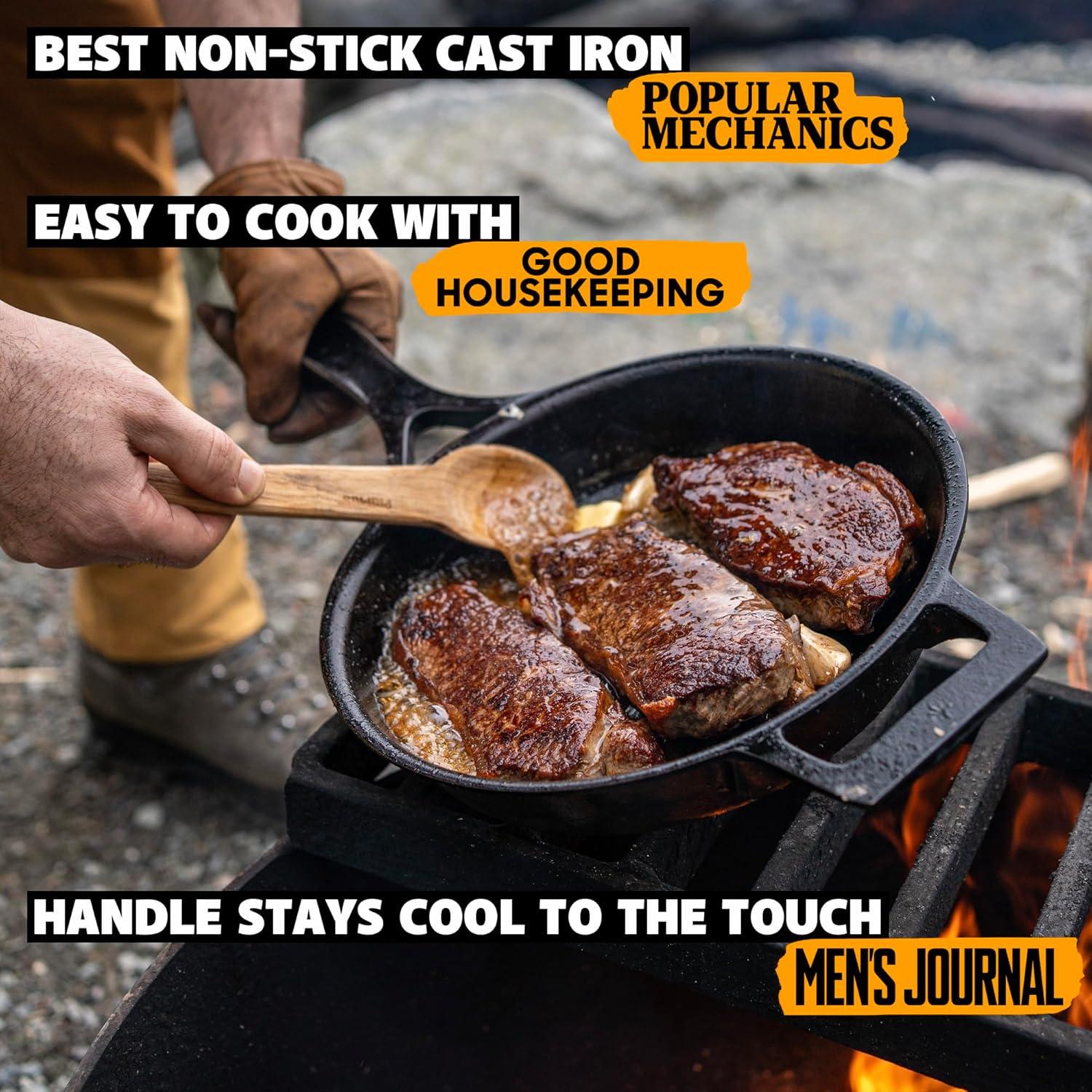 Sartén de Hierro Fundido Stargazer 26.7 cm - Hecho en EE. UU.