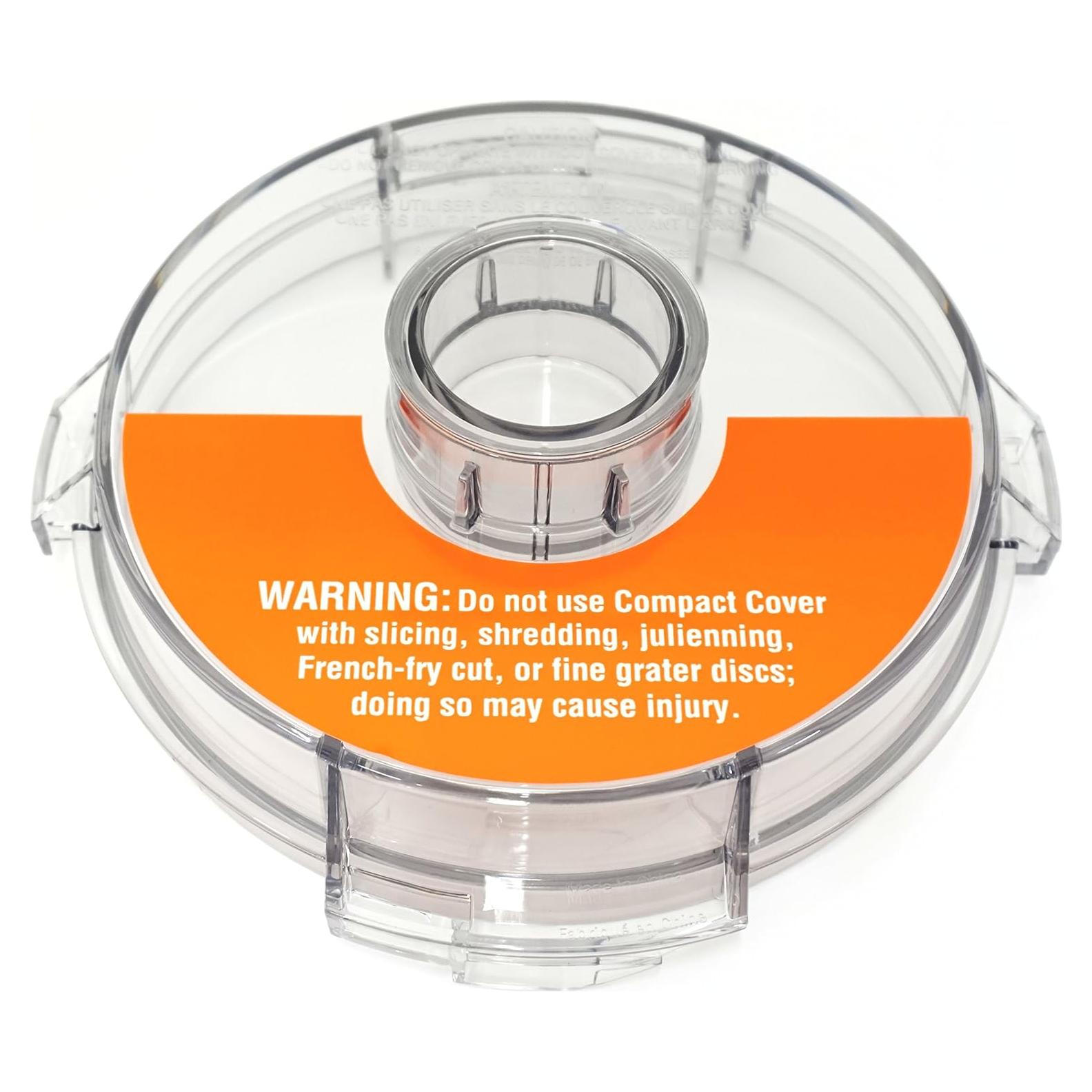 Cubierta plana de reemplazo Cuisinart DLC-806GTXT1 para procesadores