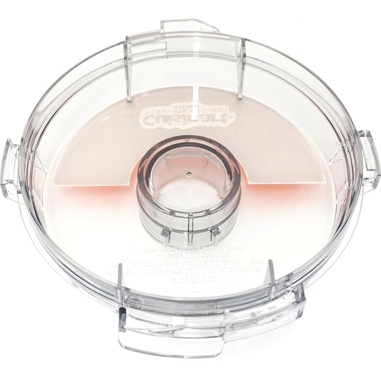 Cubierta plana de reemplazo Cuisinart DLC-806GTXT1 para procesadores