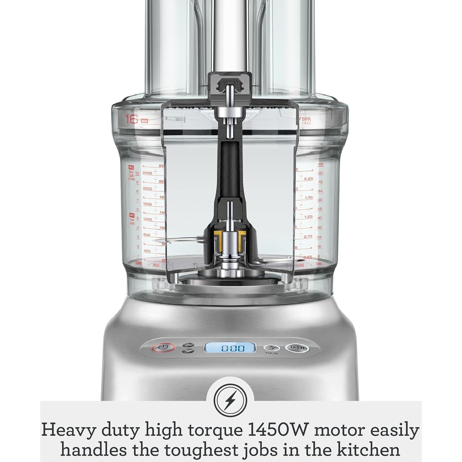 Procesador de Alimentos Breville Sous Chef 16 Tazas Acero Inoxidable