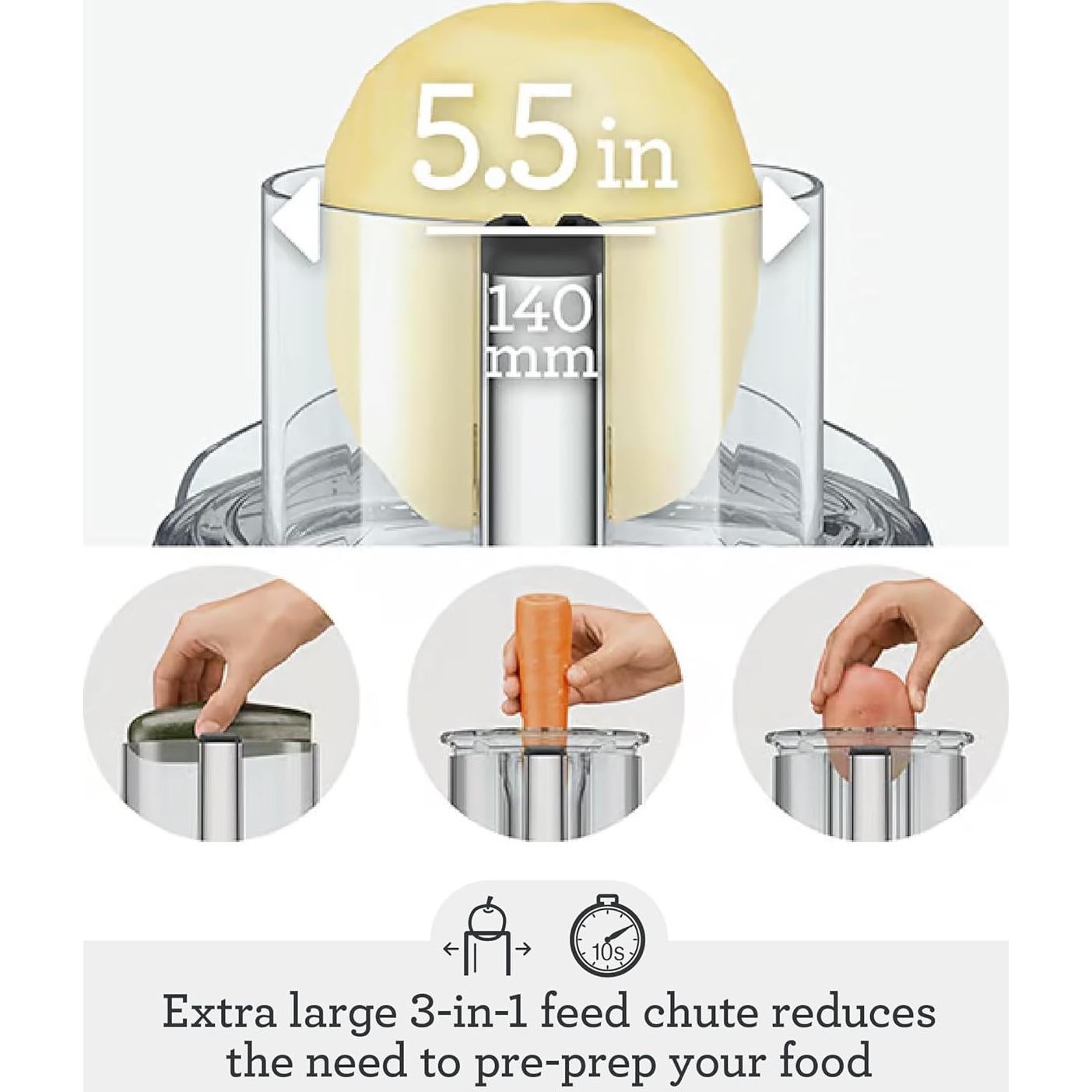 Procesador de Alimentos Breville Sous Chef 16 Tazas Acero Inoxidable