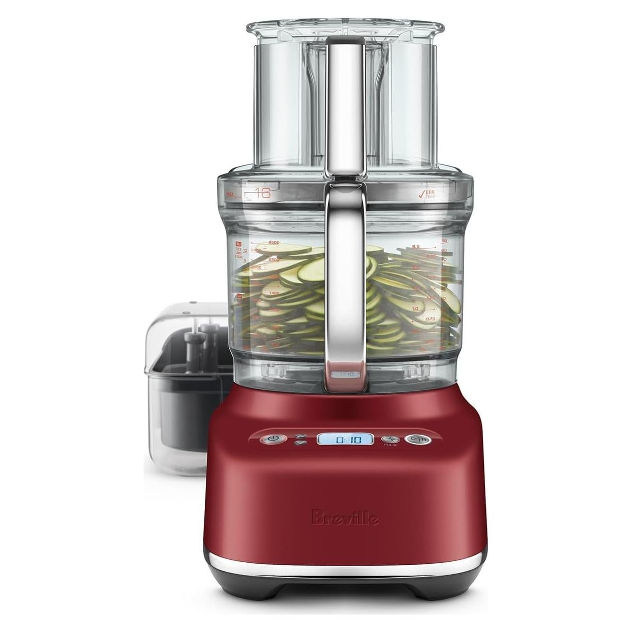 Procesador de Alimentos Breville Sous Chef 16 Tazas Rojo