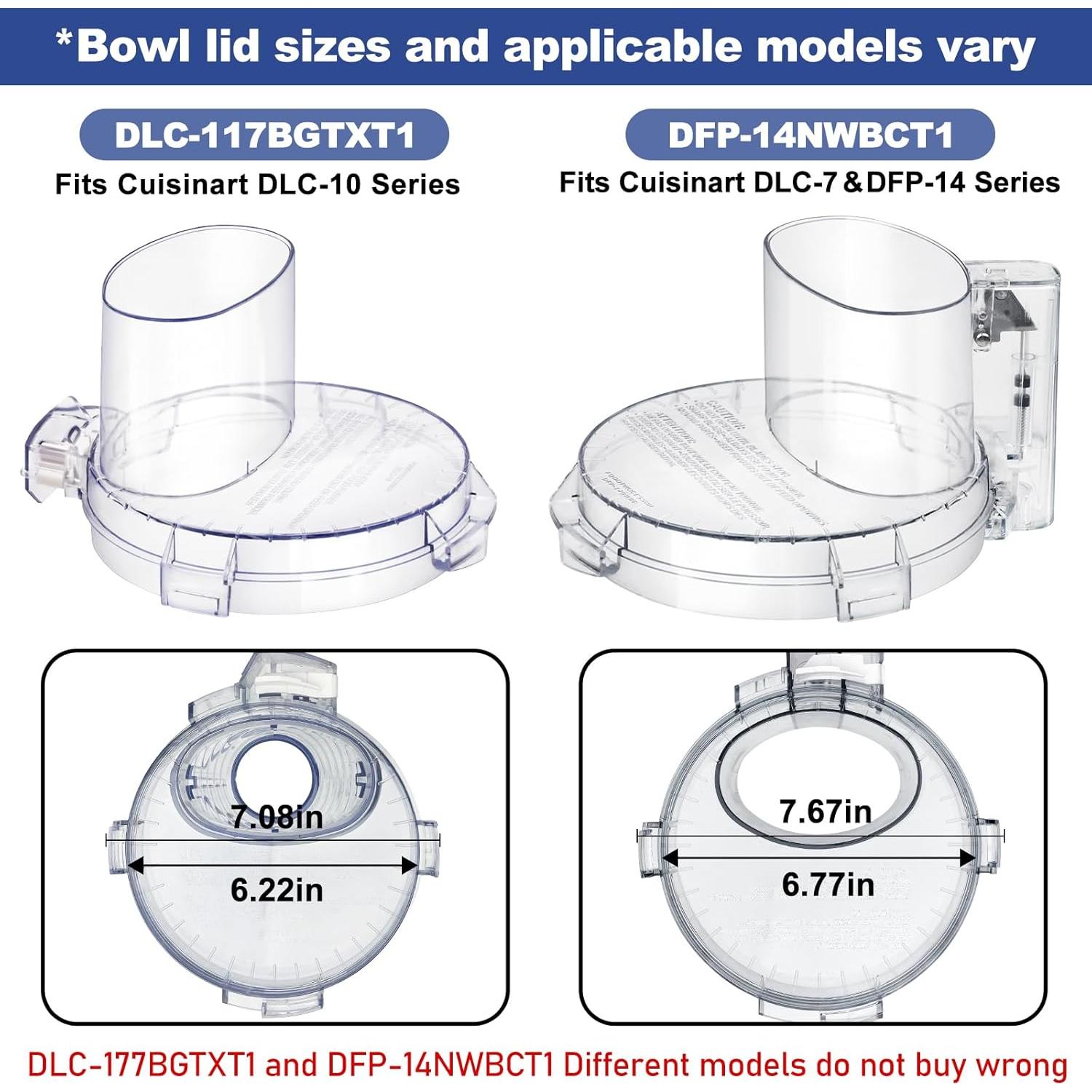 Cubierta de Tazón IHOUMEX DFP-14NWBCT1 4 Pestañas Bloqueo