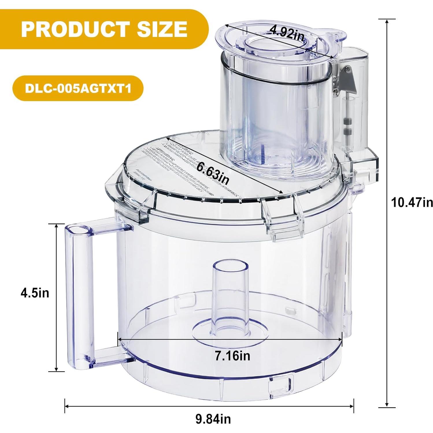 Kit de Tazón de Trabajo Cuisinart DLC-005AGTXT1 14 Tazas