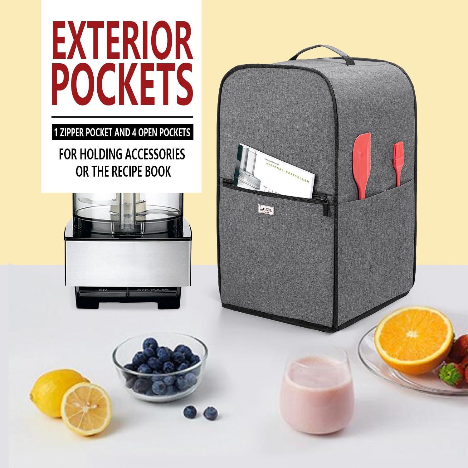 Funda para Procesador de Alimentos Luxja 11-14 Tazas Gris