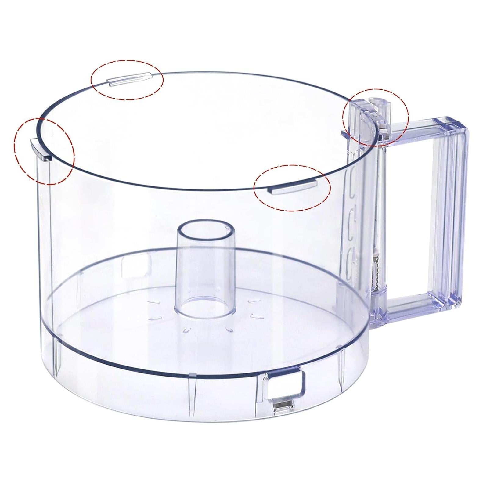 Tazón de Procesador de Alimentos Cuisinart FP-631AGTX-1 7 Tazas