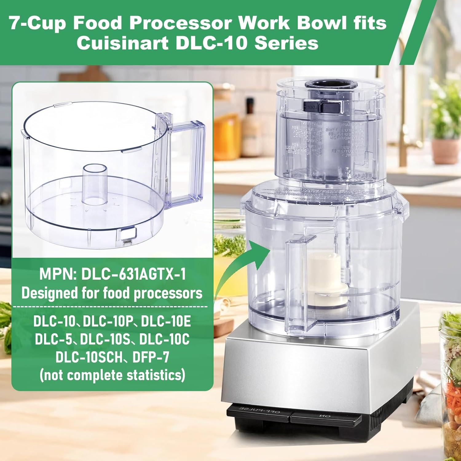 Tazón de Procesador de Alimentos Cuisinart FP-631AGTX-1 7 Tazas