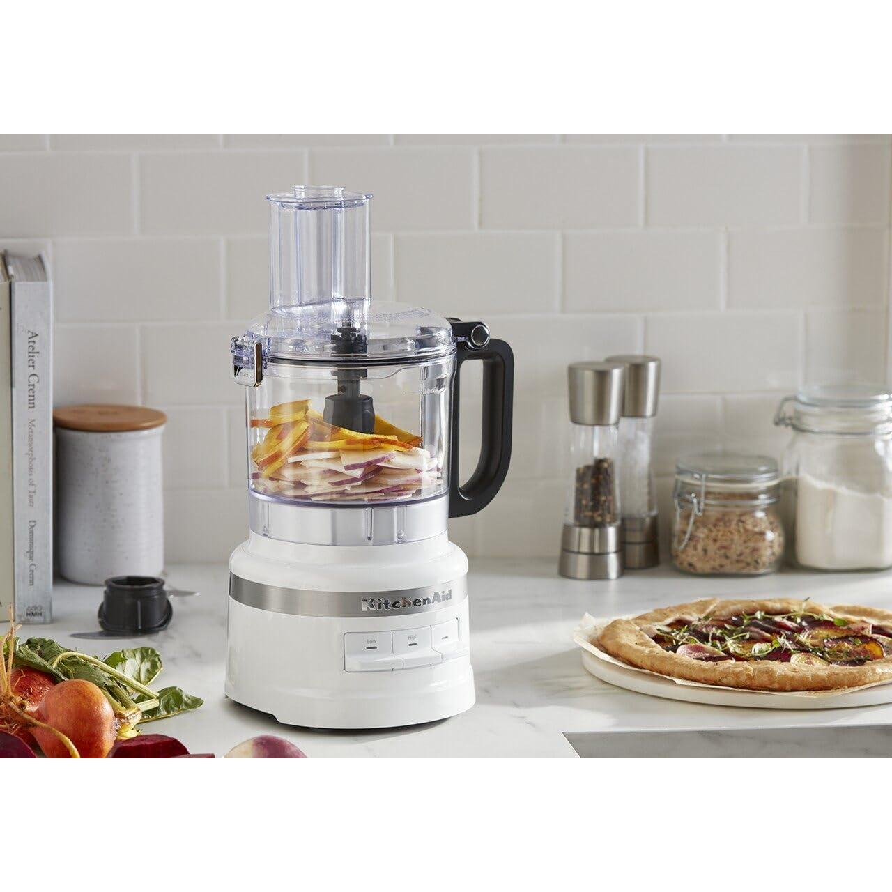 Procesador de Alimentos KitchenAid KFP0718 - 7 Tazas Blanco