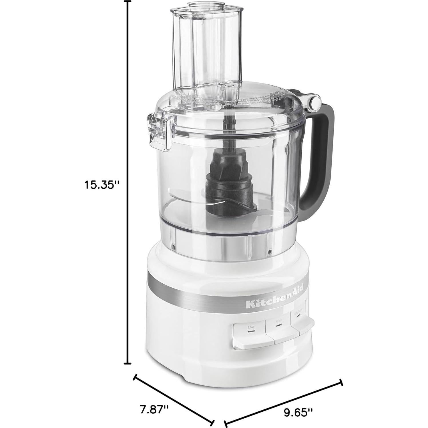 Procesador de Alimentos KitchenAid KFP0718 - 7 Tazas Blanco