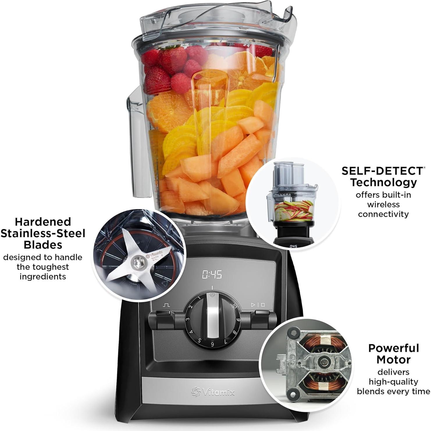 Licuadora Vitamix A2300 Ascent 64 oz Blanco Profesional
