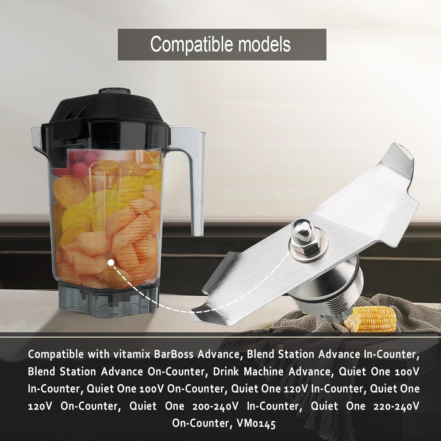 Licuadora KitchenMod 1.36kg Cuchilla Avanzada Plata 100V